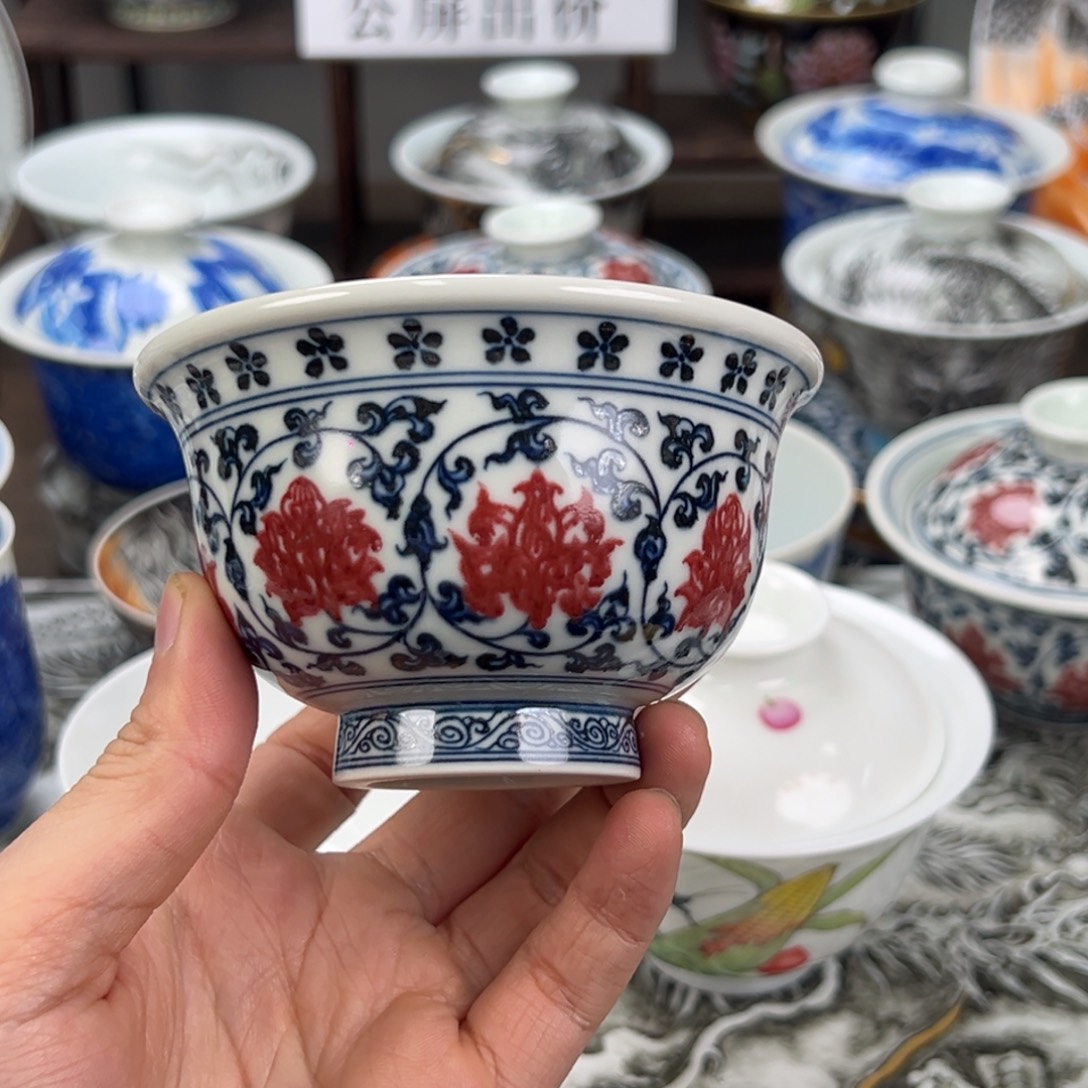 祎***堂景德镇手工手绘陶瓷
