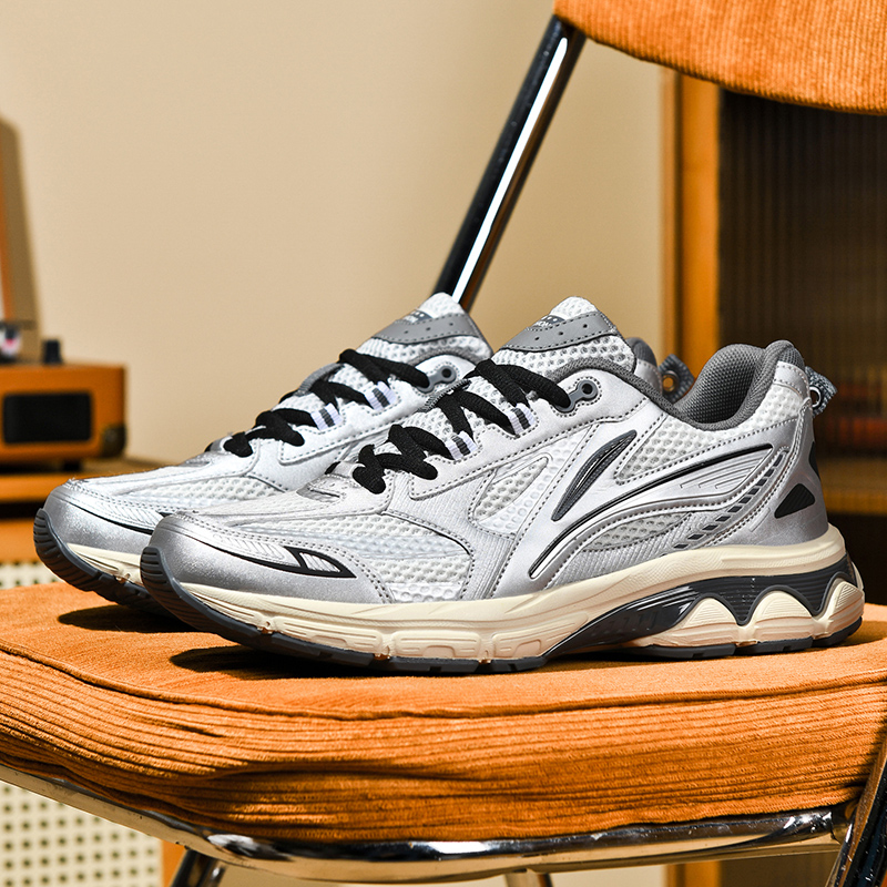 时尚休闲鞋男夏季透气学生潮流百搭扶摇网面老爹鞋休闲运动潮鞋