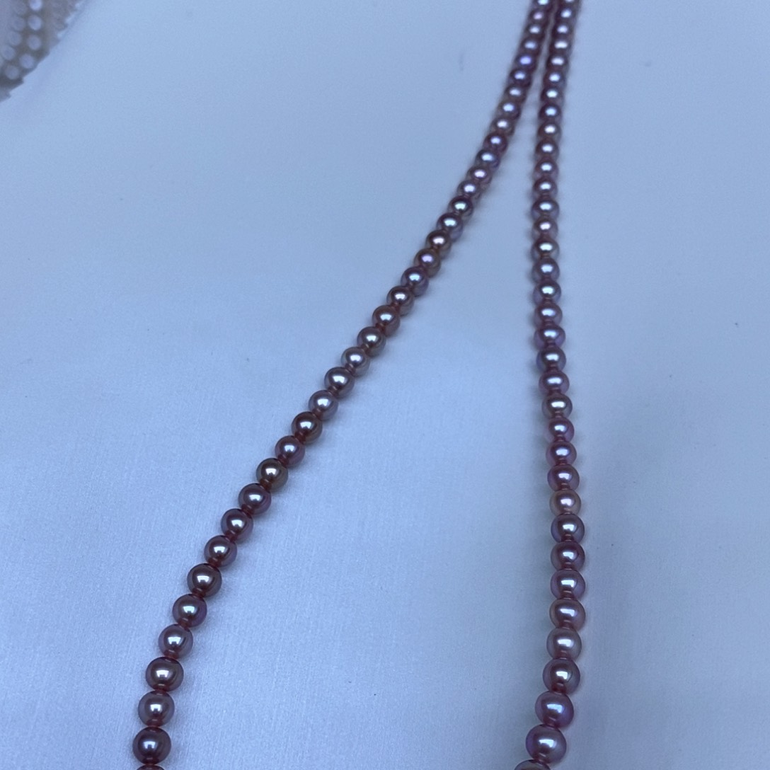 淡水珍珠卡4银S925镶嵌