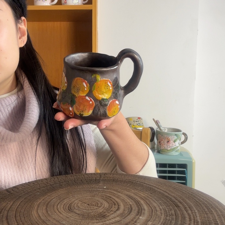 雅***手捏手绘景德镇陶瓷