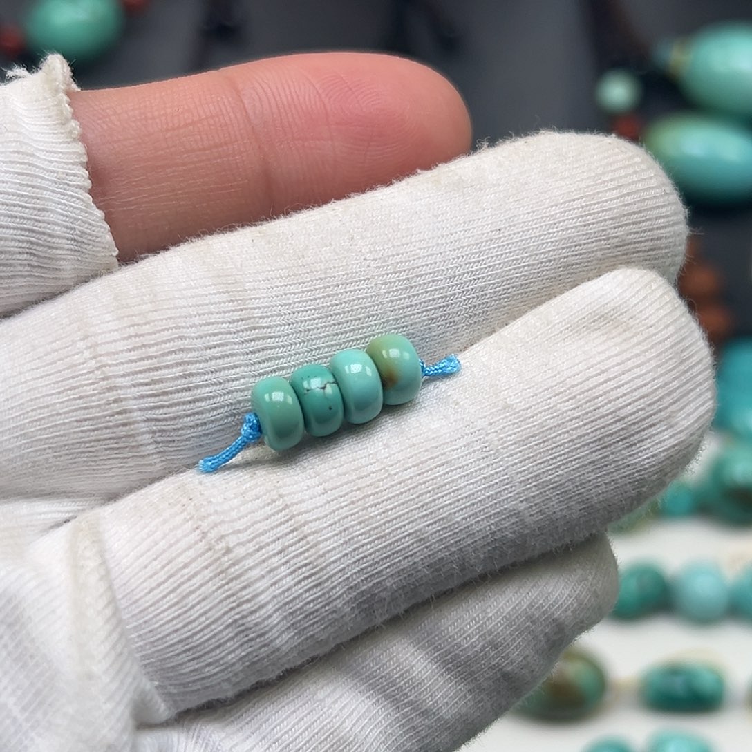 绿松石珠宝奇石未镶嵌喜**~