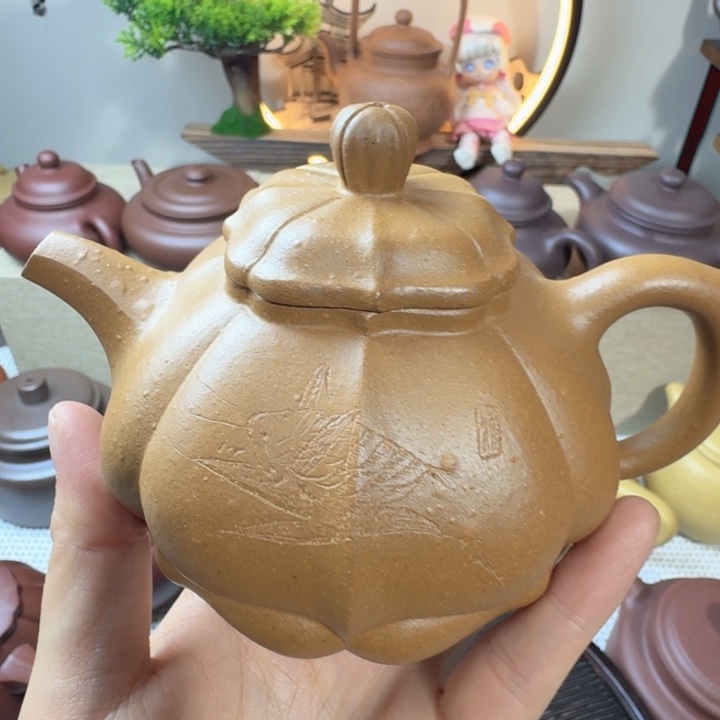 原矿黄段260cc南瓜壶