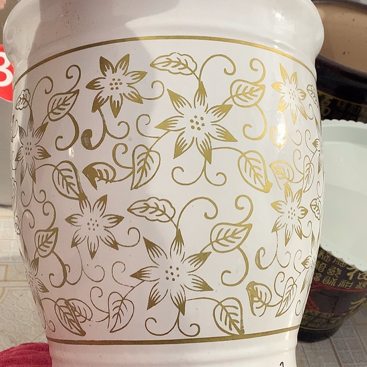 白金花一个高37口径33送托盘默认微瑕