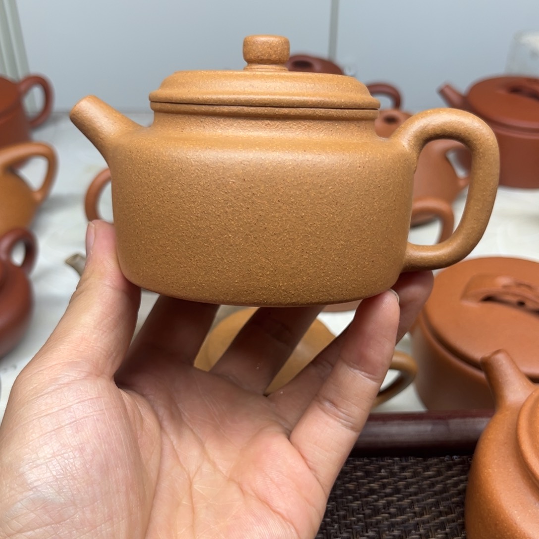 紫砂茶壶德中微瑕200ccc