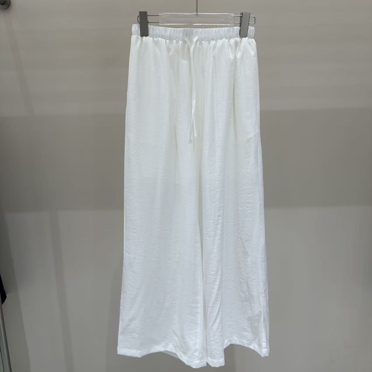 XIMTUU新款夏季舒适时尚休闲百搭垂感直筒女裤D2604055-1