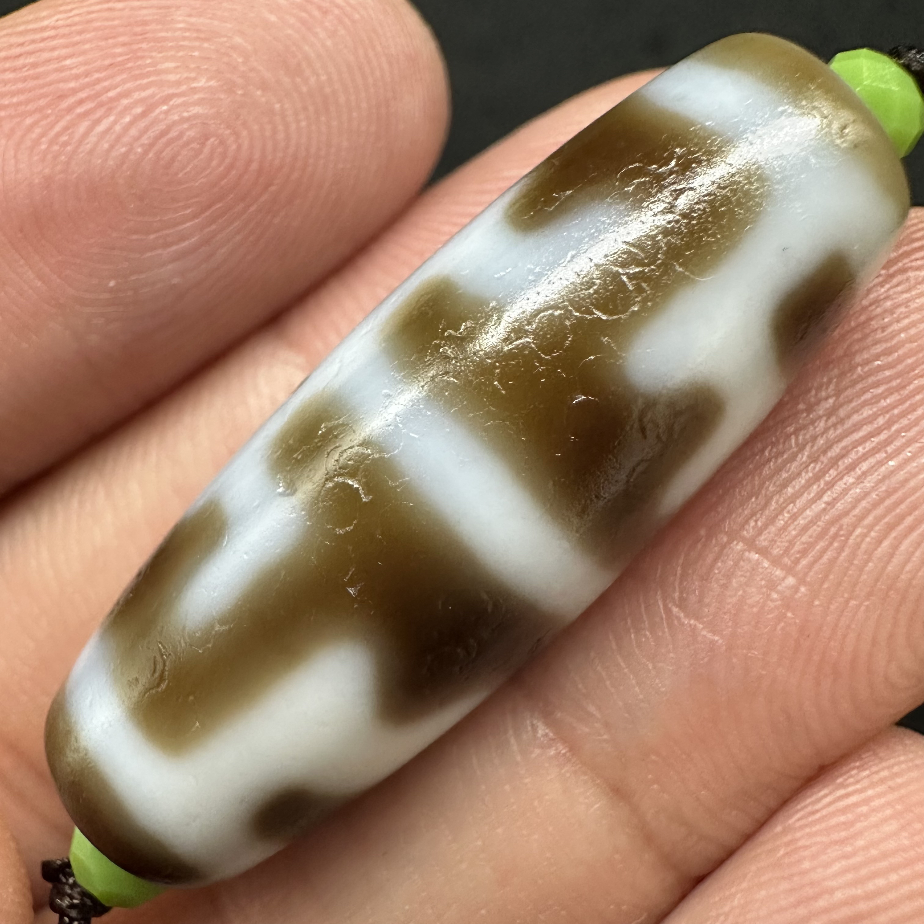 小卢嫩色无界法器玛瑙天珠