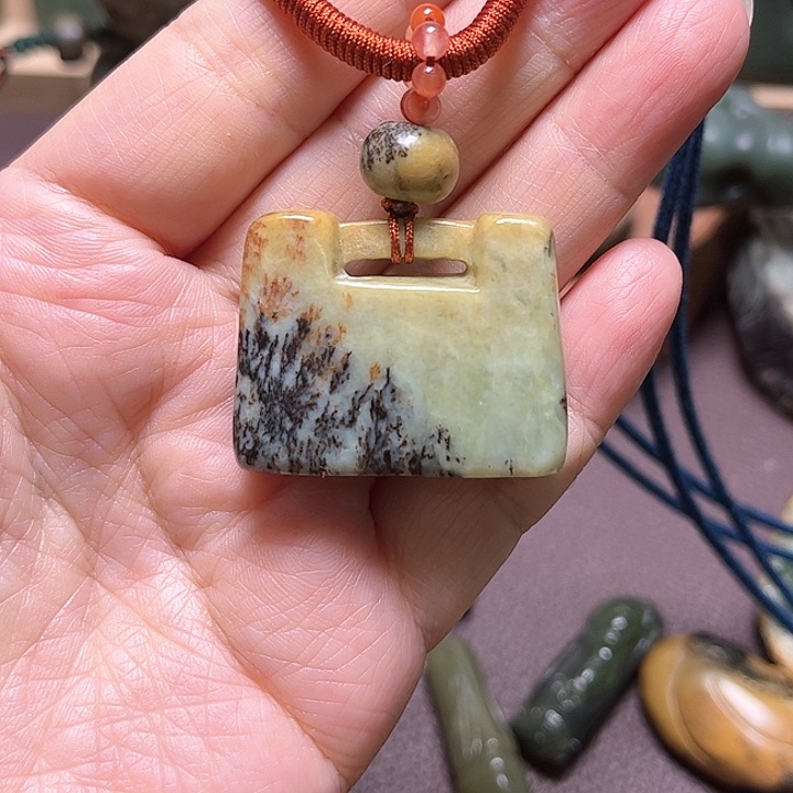 岫岩河磨玉（透闪石质玉）手绳未镶嵌