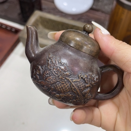 沐头淘古茶具摆件