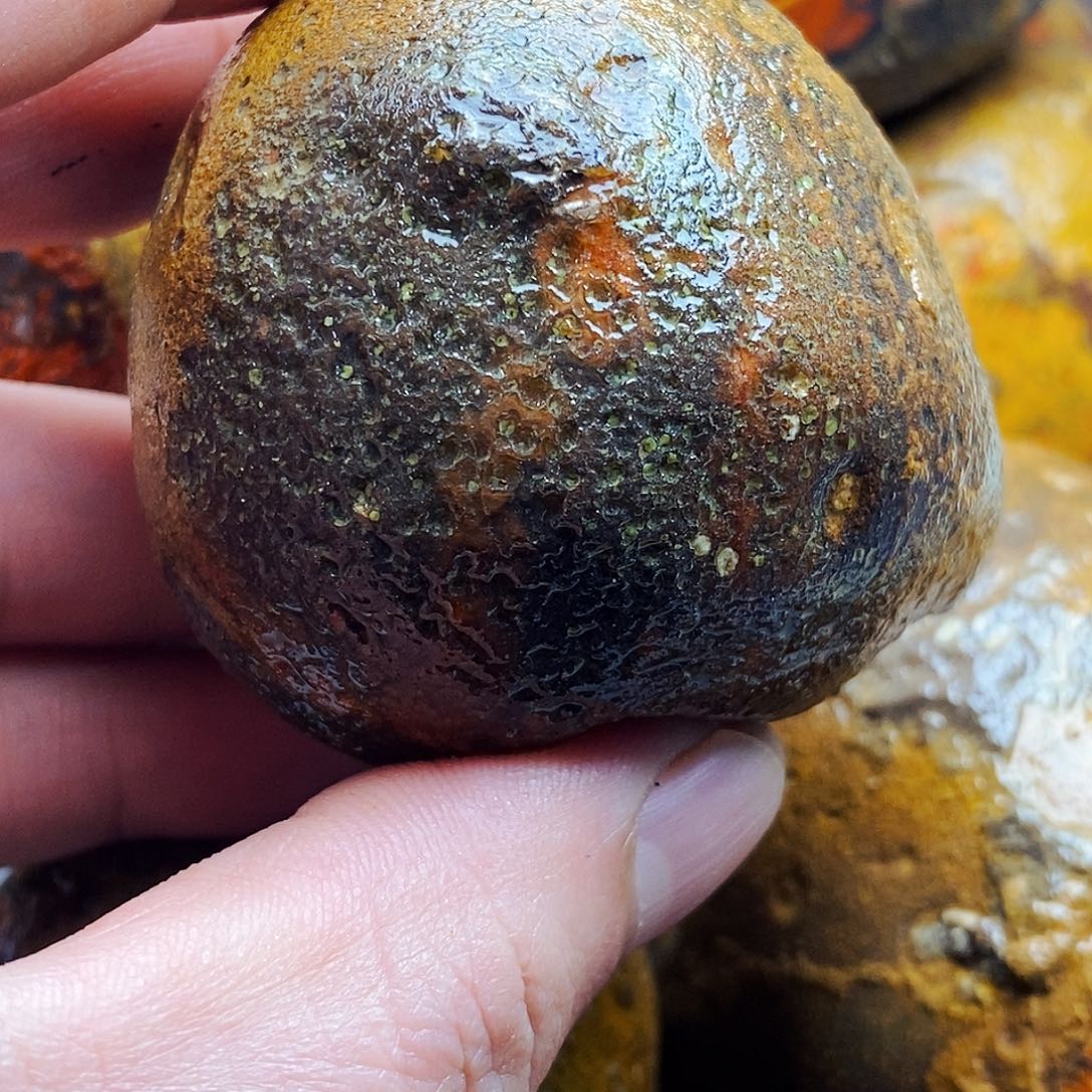 追***7定制玛瑙未镶嵌战国红