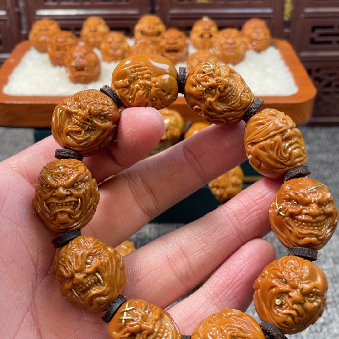 退***宾橄榄核手串/手链橄榄核