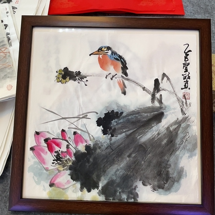 国画张圣敏先生纯手绘作品