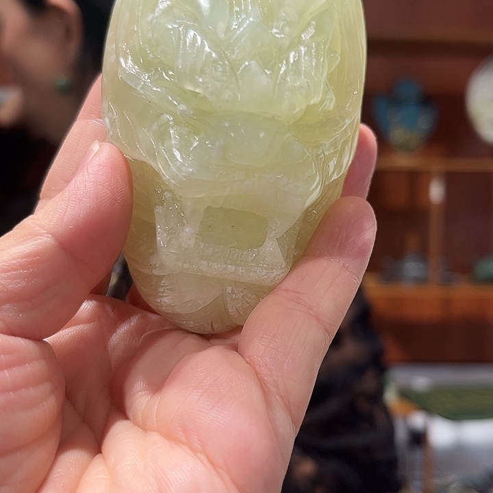 未镶嵌岫玉毛衣链