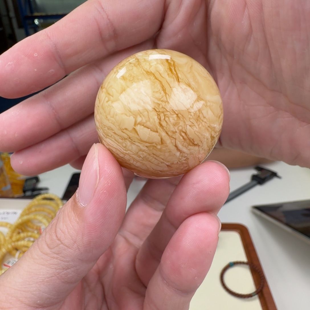 琥珀未镶嵌手链蜜蜡手串