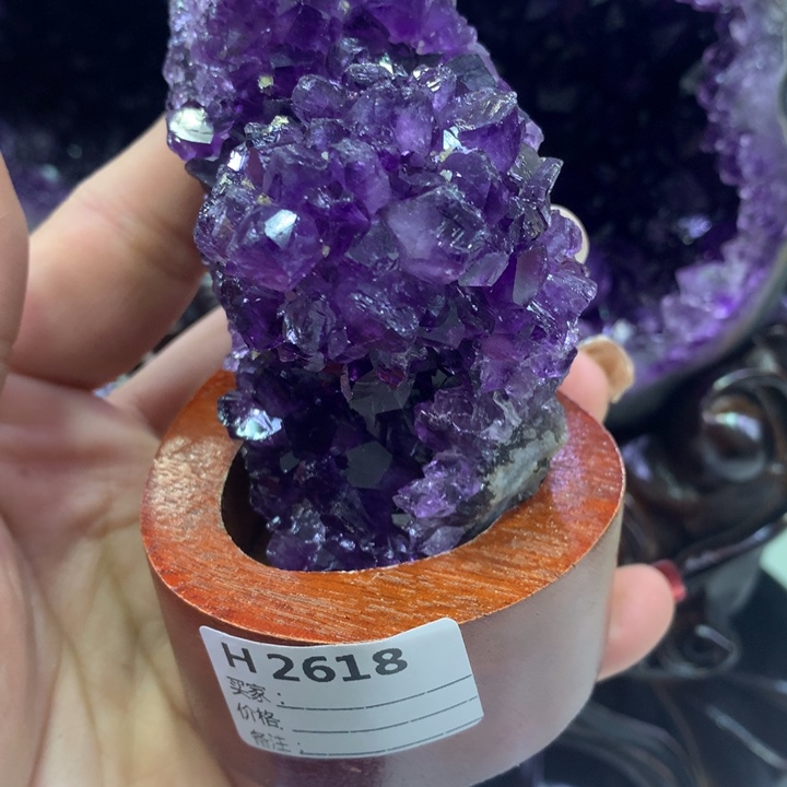 紫晶1未镶嵌2618紫水晶
