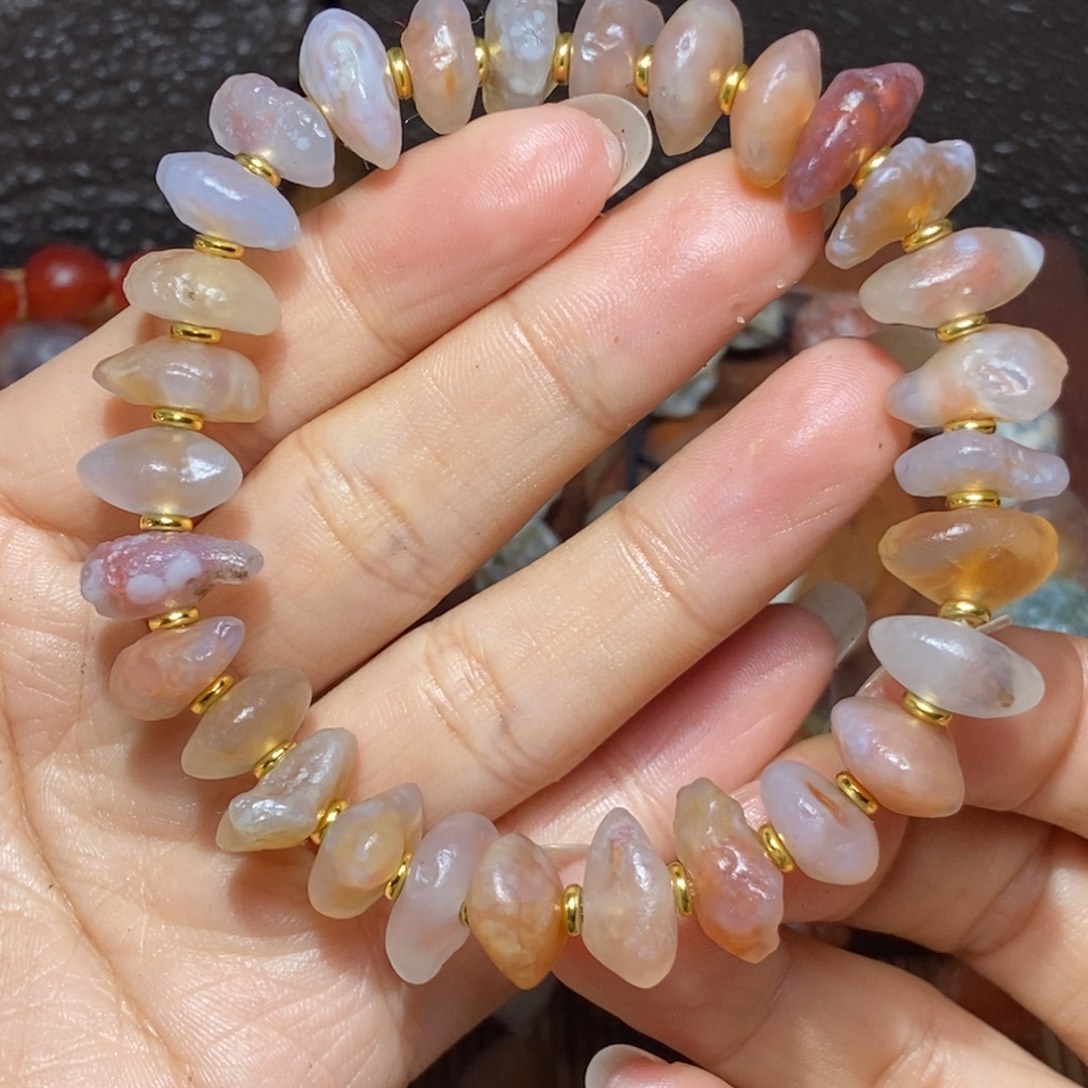 玛瑙/玉髓未镶嵌珠宝半成品