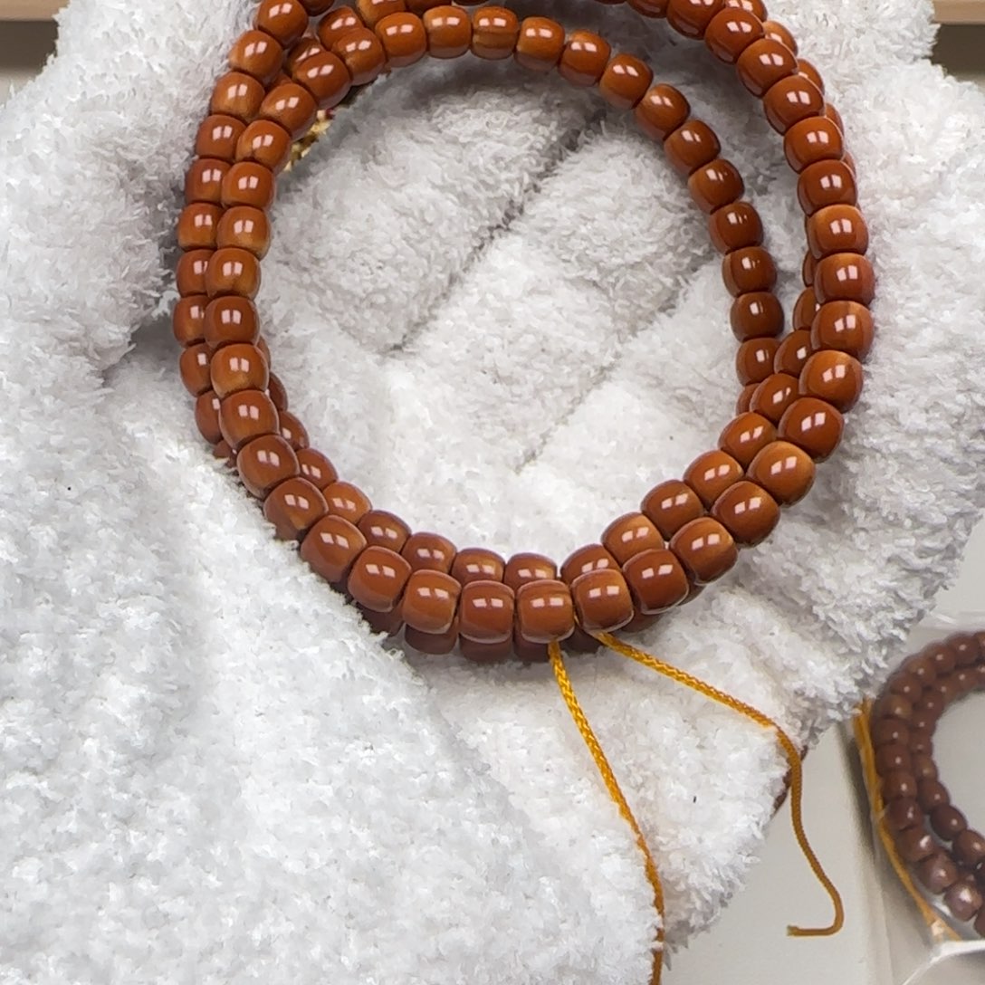 手串橄榄核老挝长串极限弧福利5.7mm