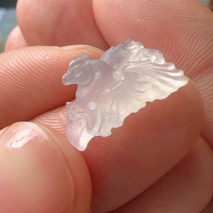 定制翡翠未镶嵌自然光