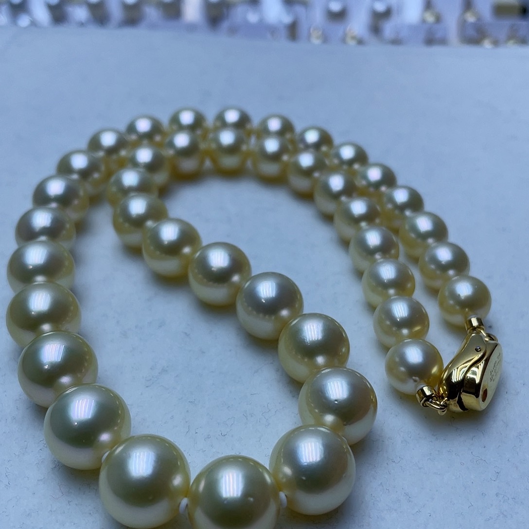 海水珍珠项链未镶嵌点位9到12