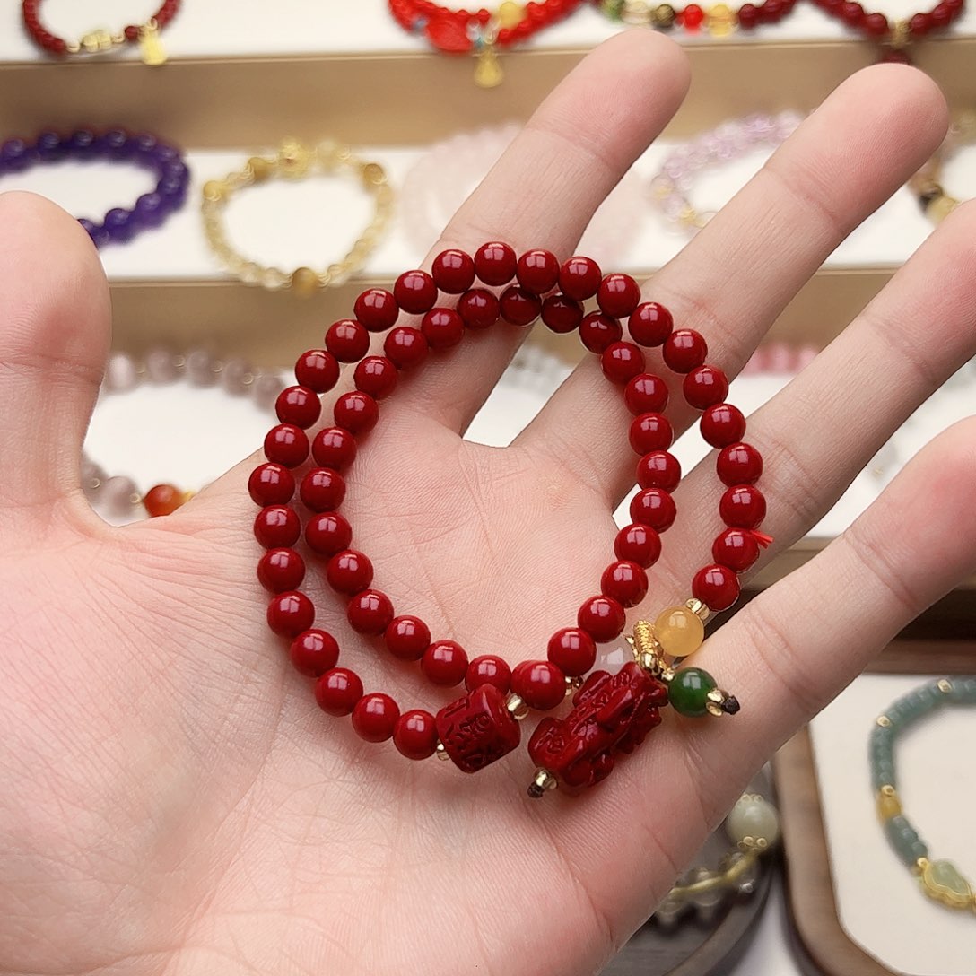 石英质玉手链未镶嵌