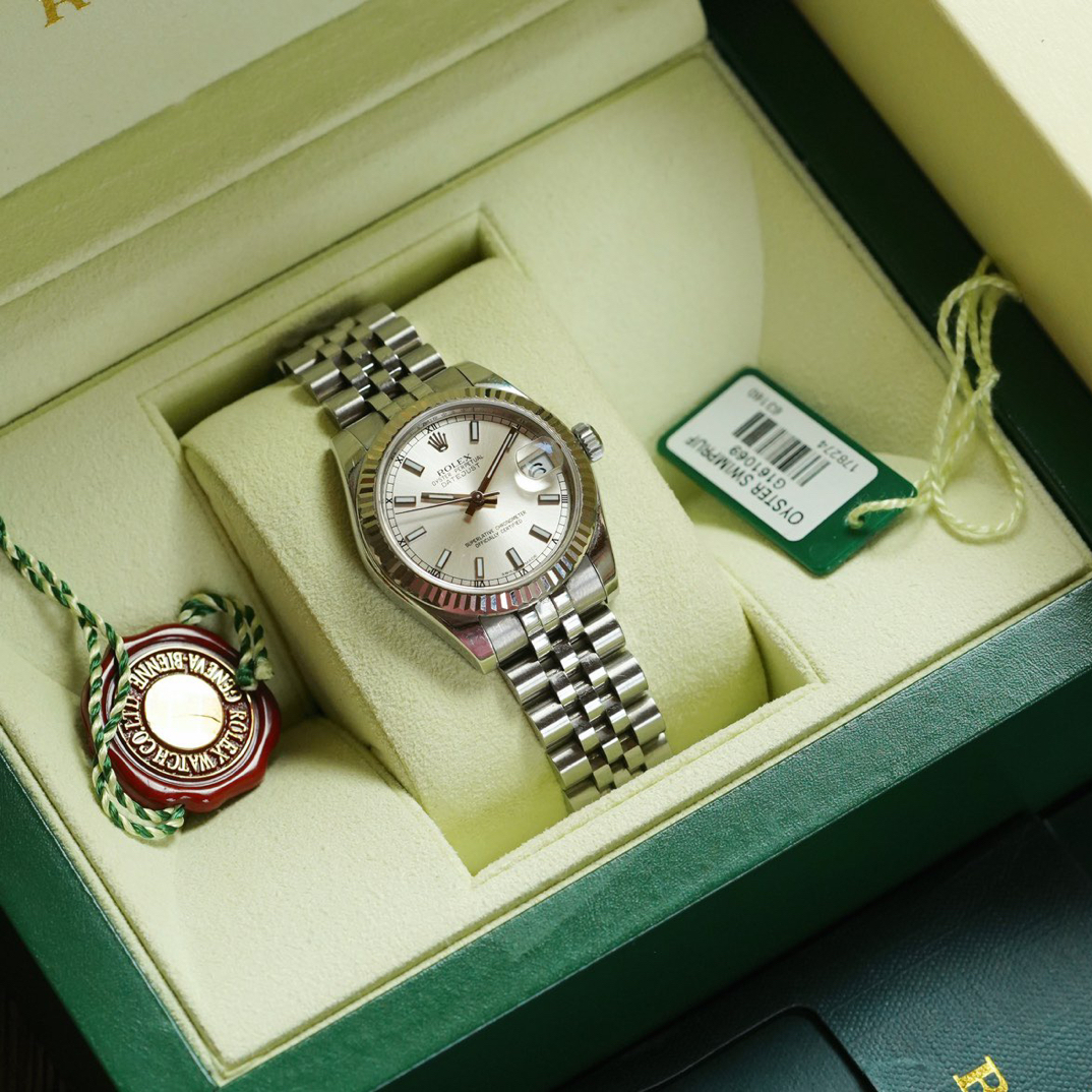 99新 Rolex/劳力士 女装日志/极品单表/31mm/双吊牌