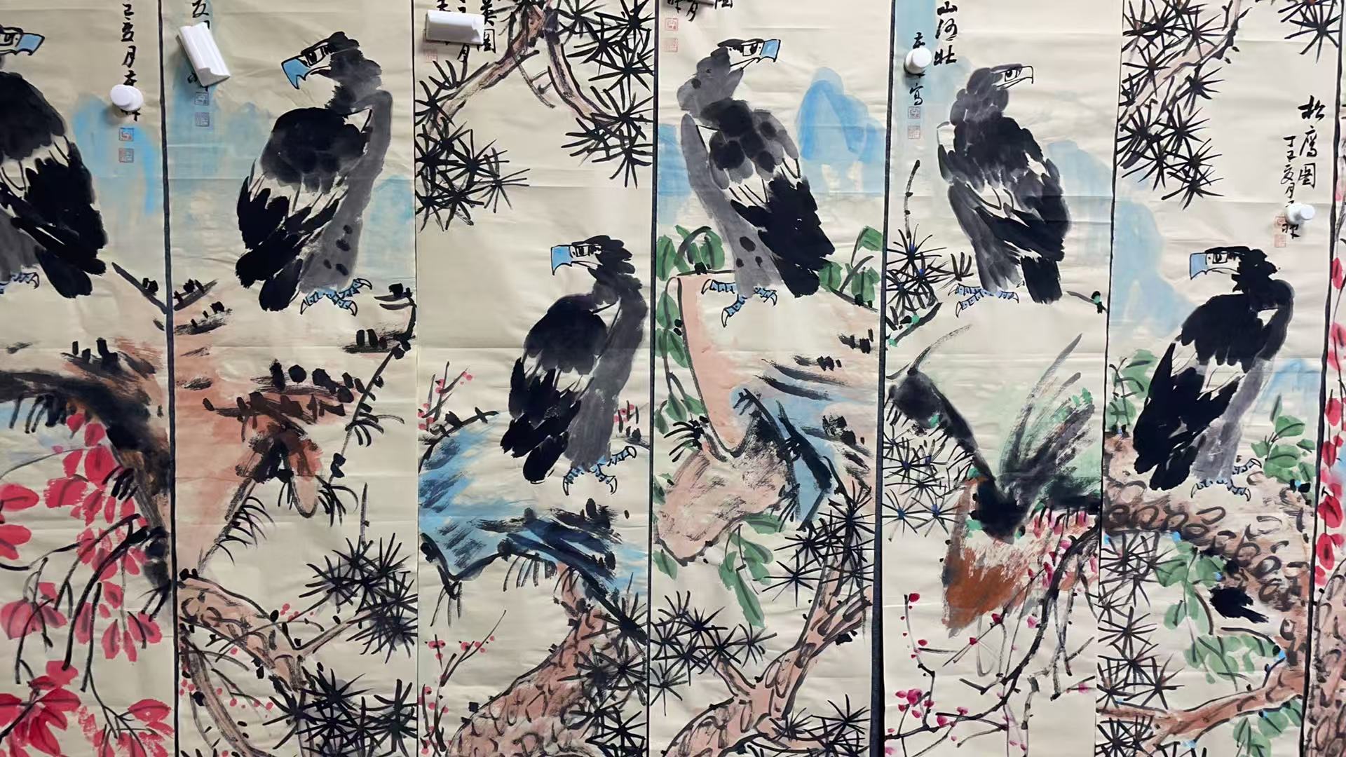 【中瑞】精品八条屏装饰画通用链接