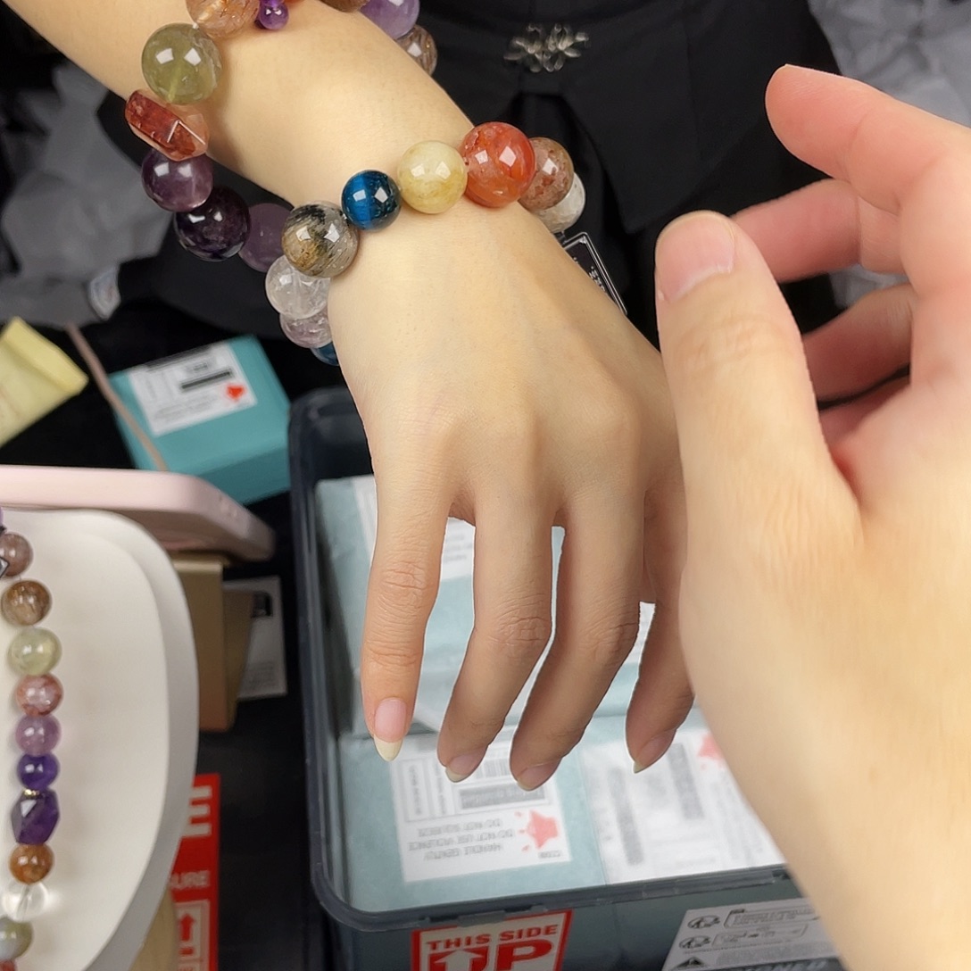 手链银S925镶嵌水晶
