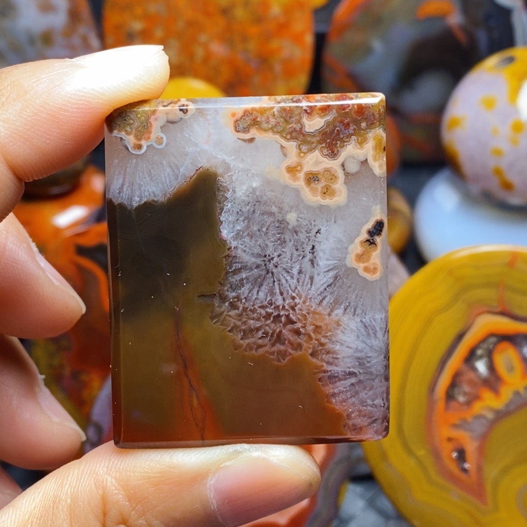 玛瑙/玉髓吊坠(不含链)未镶嵌