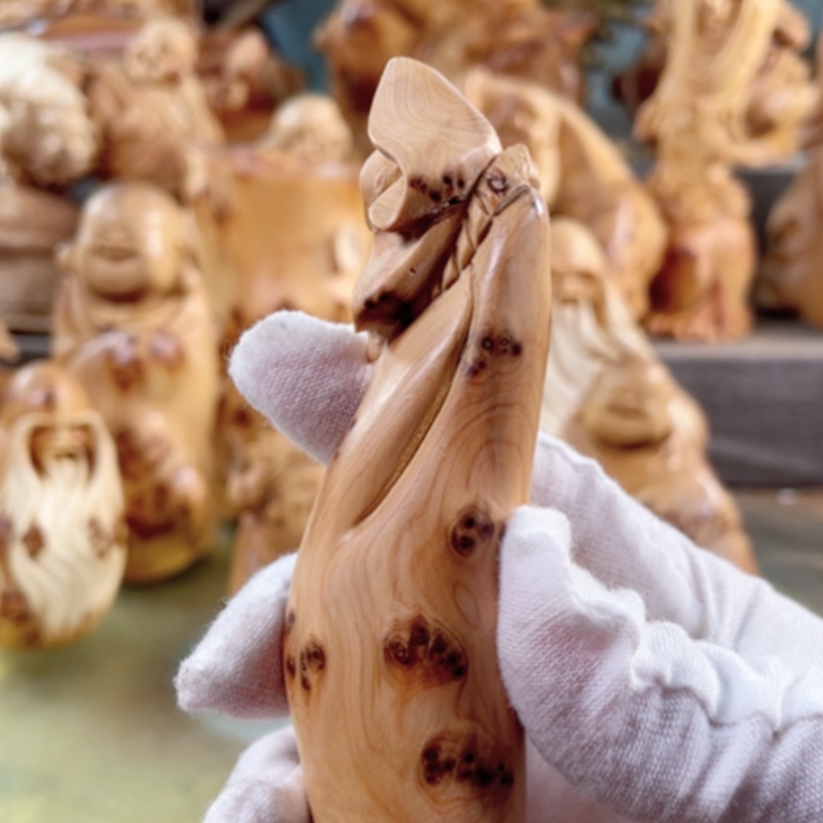 【闪购商品】柏木崖柏工艺品手把件