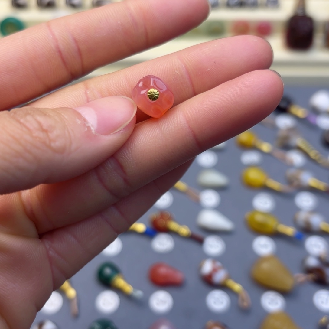 玛瑙/玉髓隔珠未镶嵌