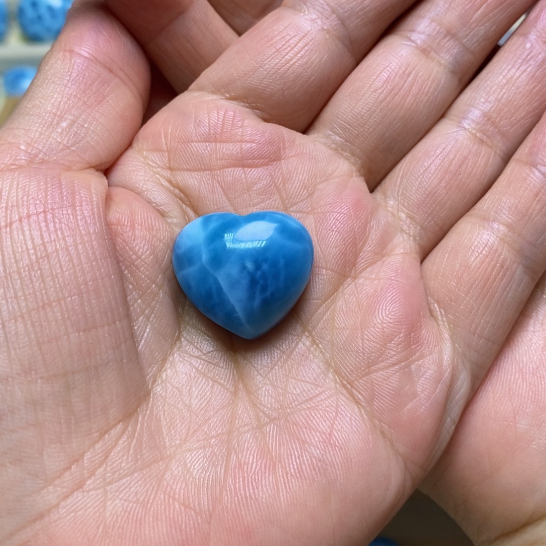 *****针钠钙石（海纹石）未镶嵌颈饰