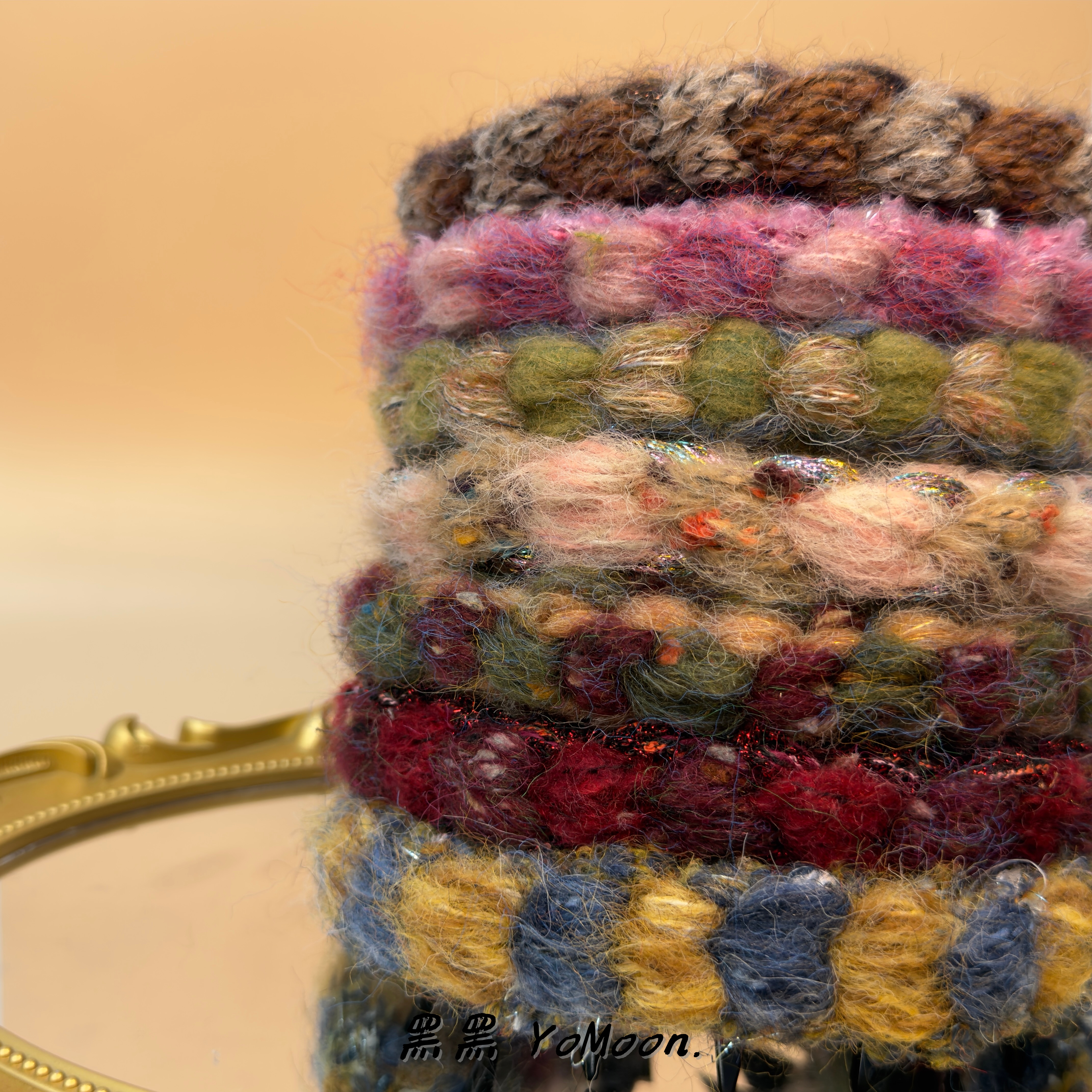 小众原创纯手工编织六股波浪发箍高颅顶头包脸甜美减龄通勤约会