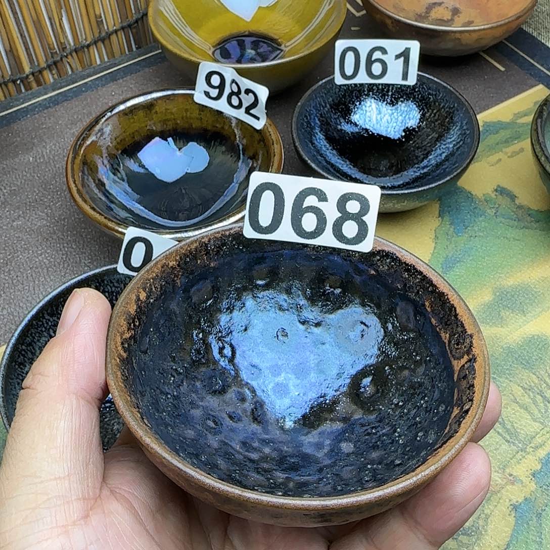 茶盏建阳建盏主人杯龙窑柴烧