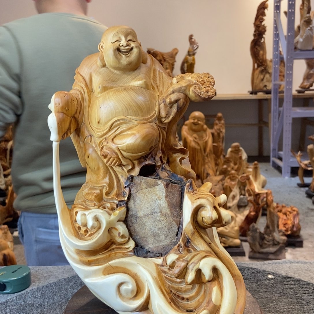 柏木（崖柏）太行崖柏根雕摆件