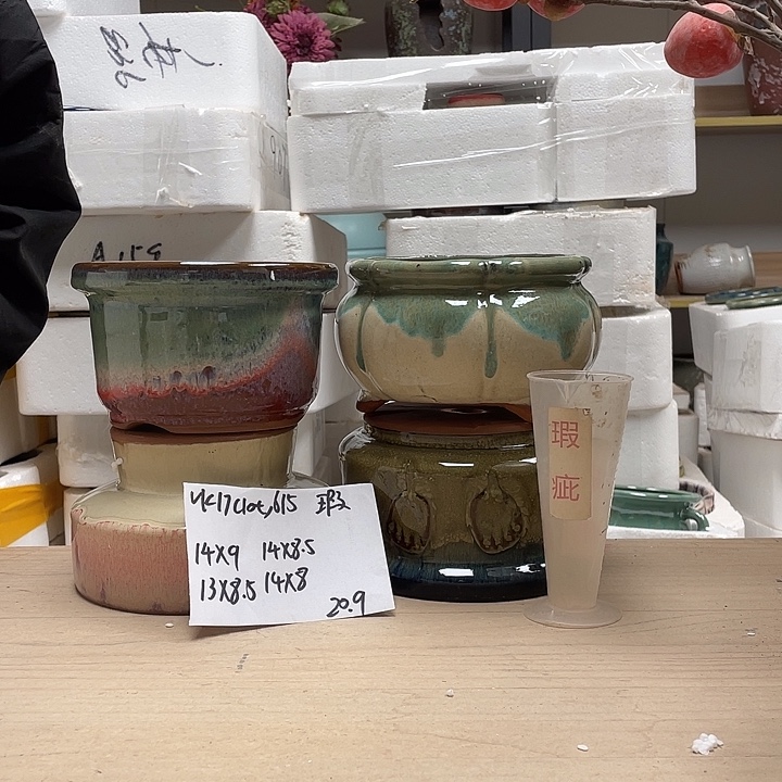 粗陶多肉花盆微瑕615