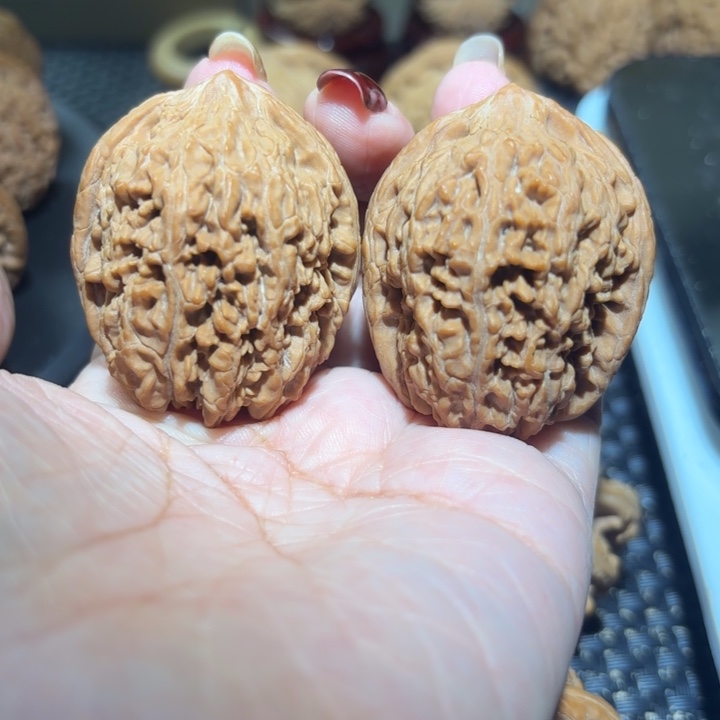 文玩核桃把件36大蒜头