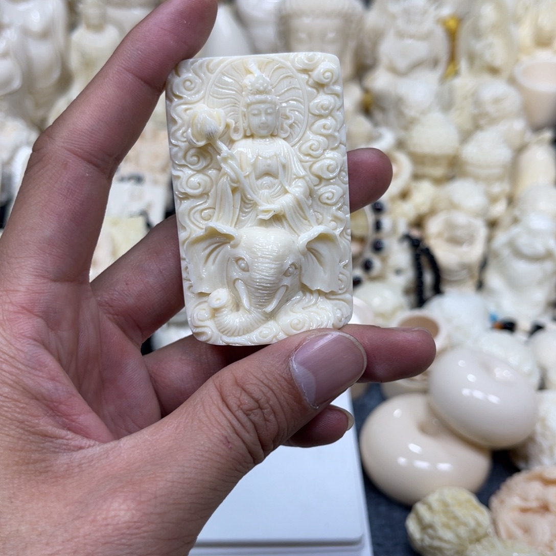 猫***帅猛犸象牙手串/手链/手镯