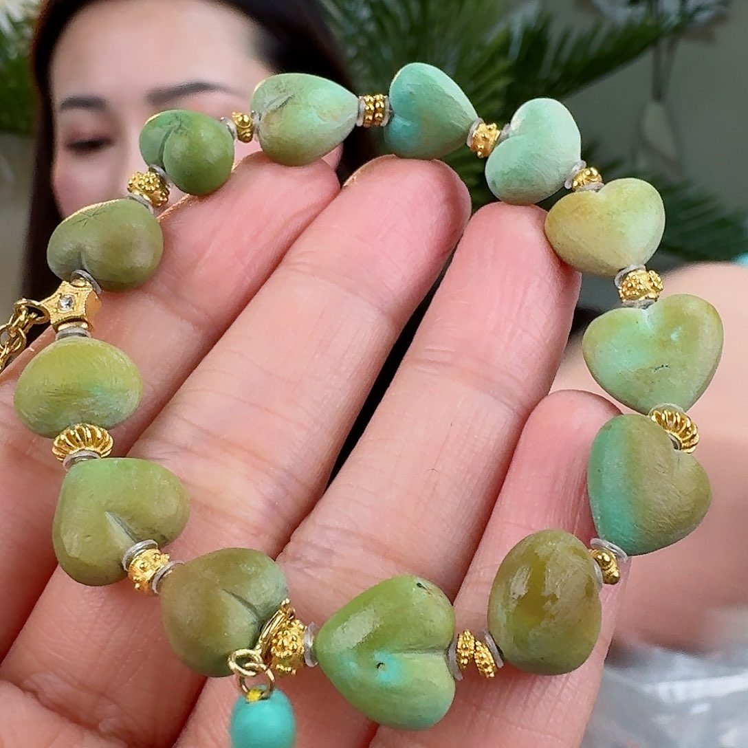 绿松石珠宝奇石未镶嵌