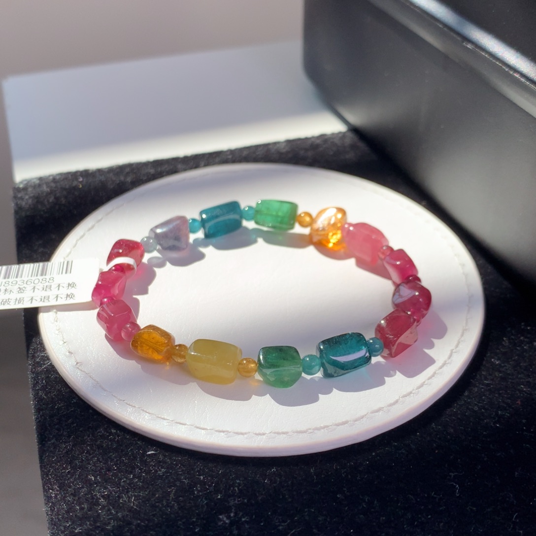 碧玺手链未镶嵌碧玺