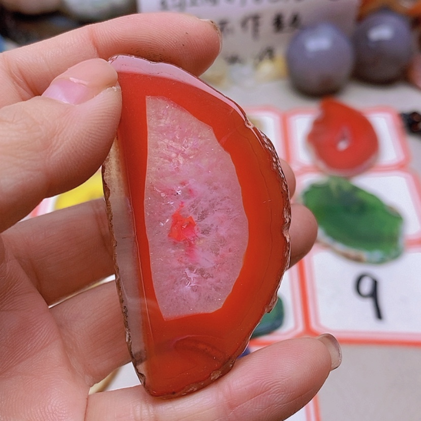 【闪购商品】未镶嵌玛瑙/玉髓珠宝半成品?**子