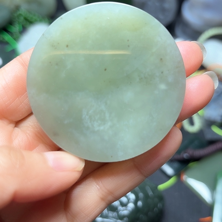 和田玉珠宝半成品未镶嵌