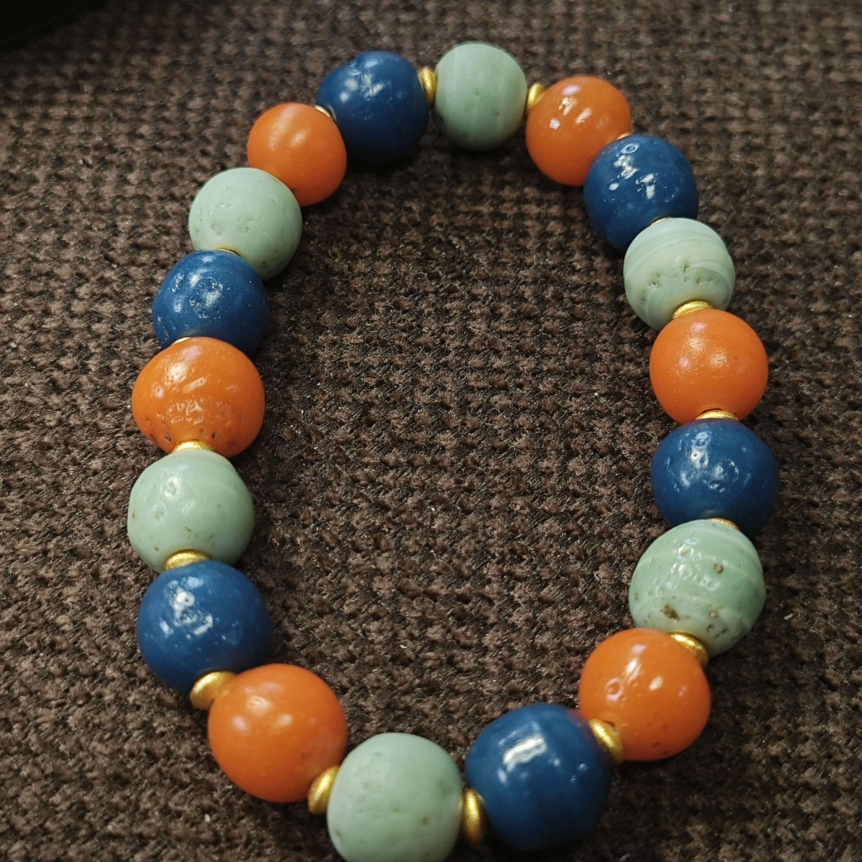 东南亚印尼手工老琉璃