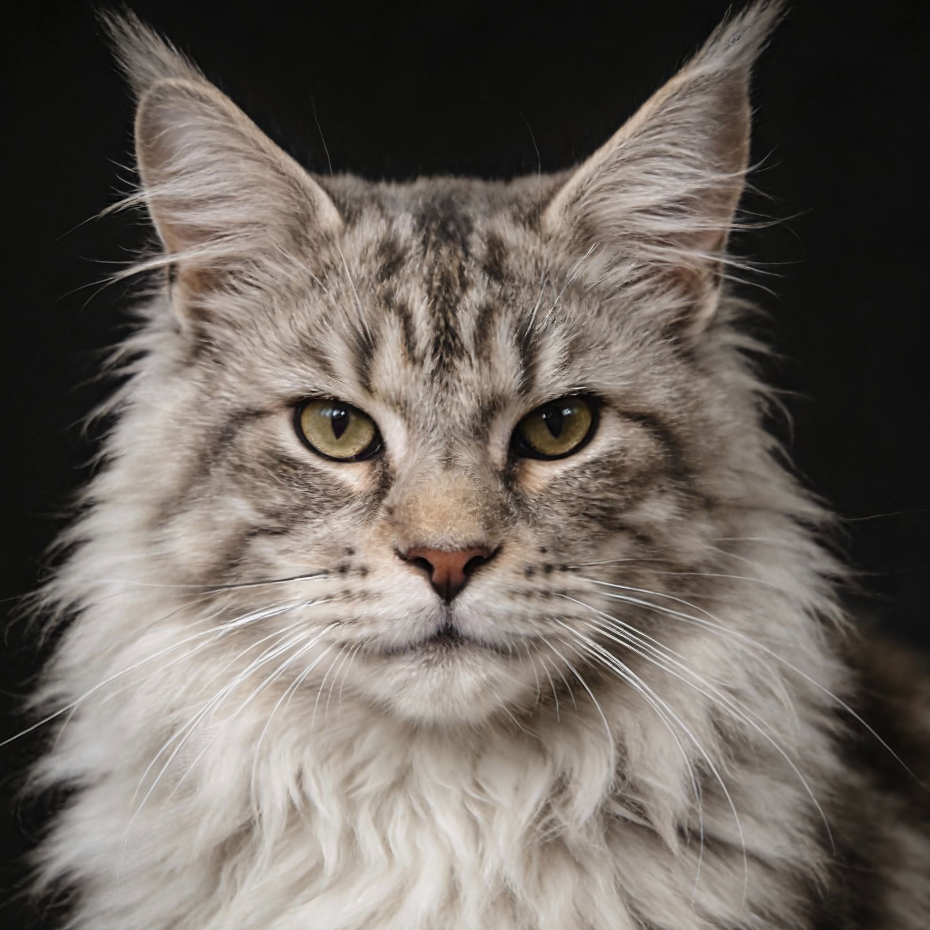 (豆豆）缅因猫三代纯俄血缅因宠物猫