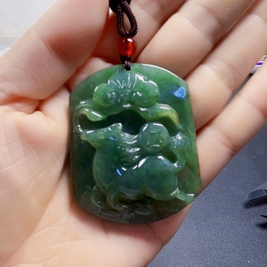 未镶嵌挂件翡翠翡翠