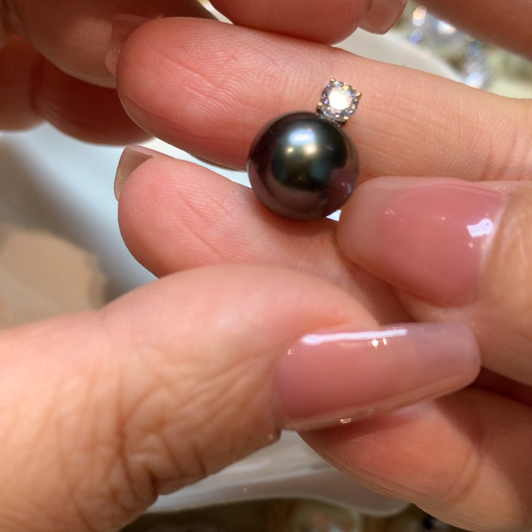 海水珍珠颈饰14K金镶嵌