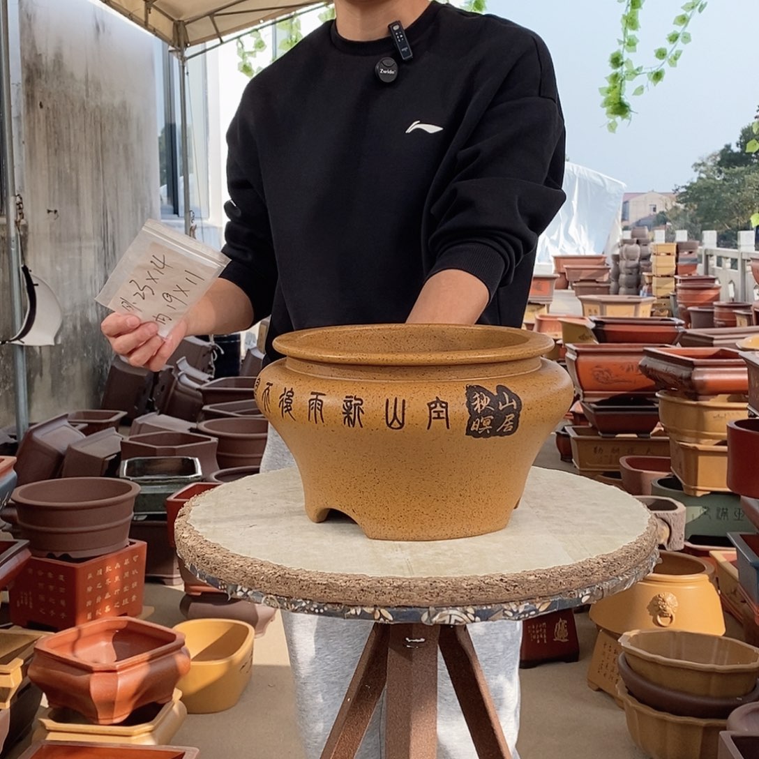 紫砂花盆紫砂花盆