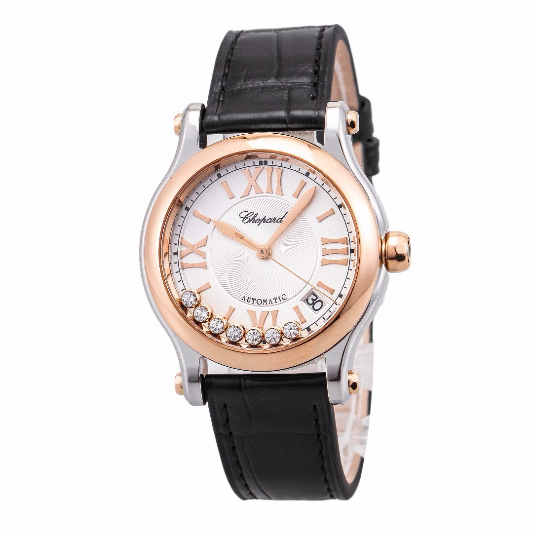 99新 Chopard/萧邦 雪萧邦278559-6001间金原钻