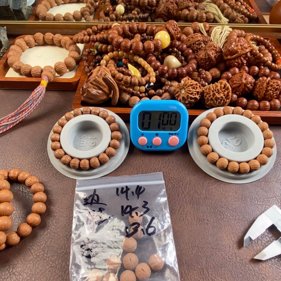 猴头核桃吊坠铜****）三维同尺聚宝盆14