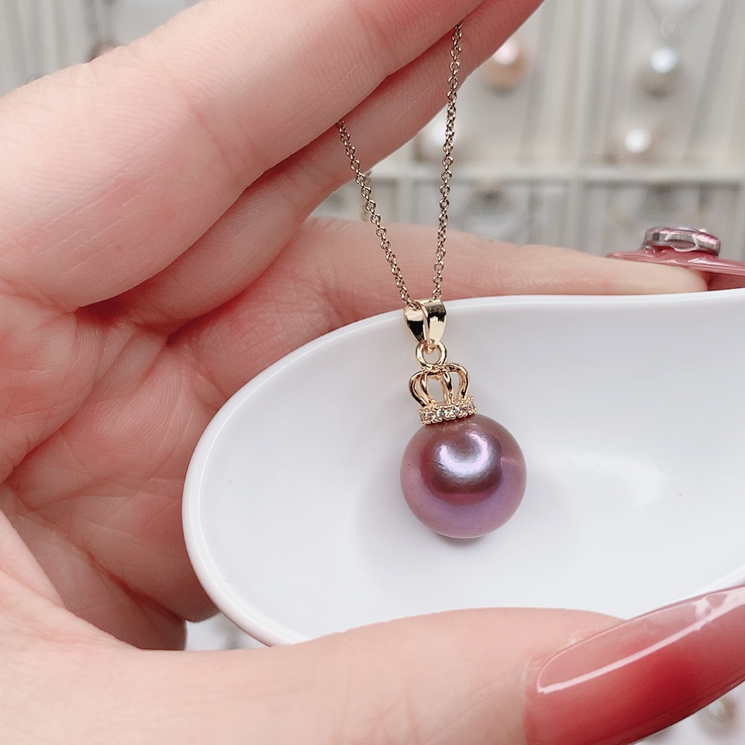 淡水珍珠合金吊坠(赠链)
