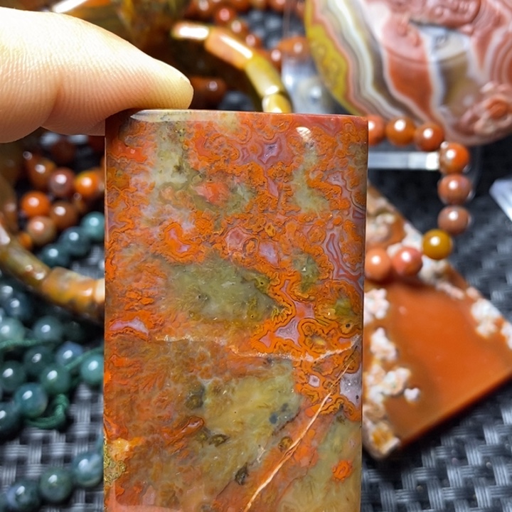 玛瑙/玉髓颈饰未镶嵌用****3