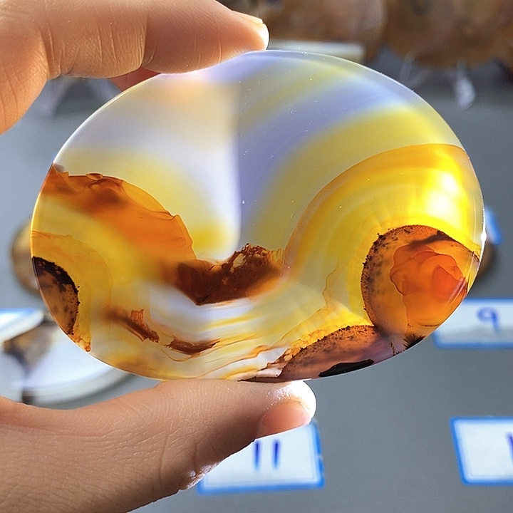 玛瑙/玉髓未镶嵌珠宝半成品